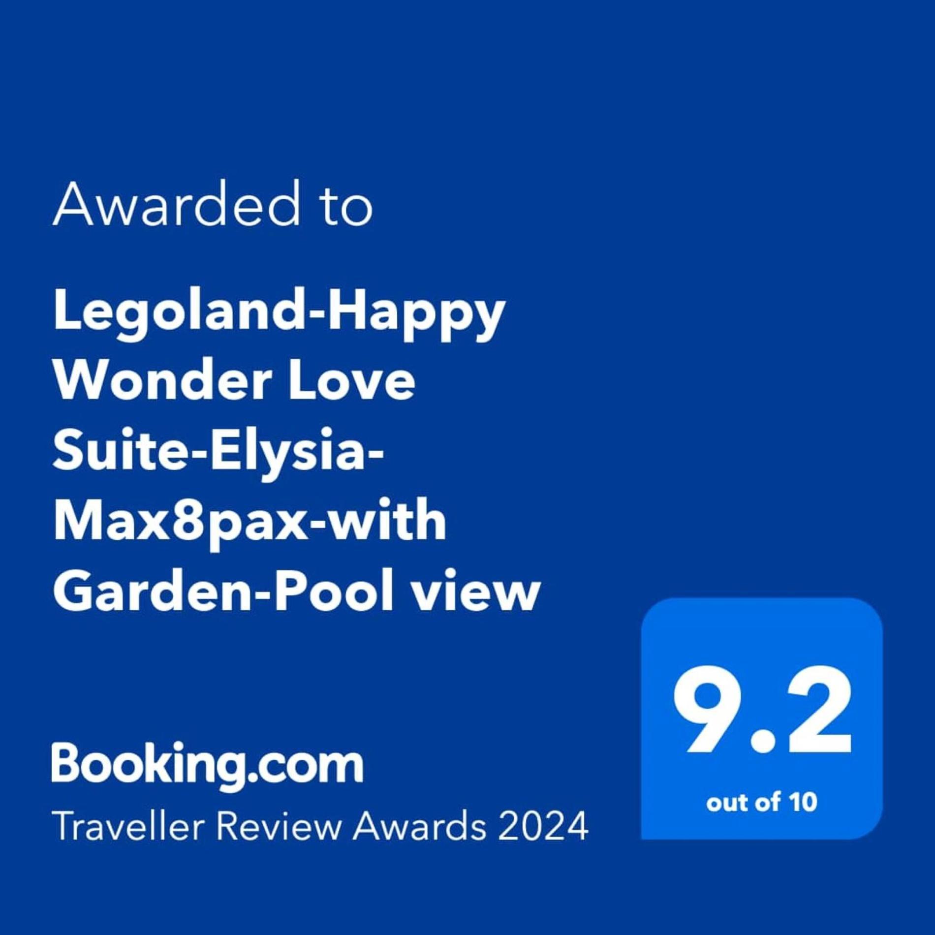 נוסג'יה Legoland-Happy Wonder Love Suite-Elysia- Max8Pax-With Garden-Pool View מראה חיצוני תמונה